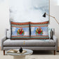 Bobby Seale Christmas Pillow Cover Retro Ugly Christmas Pattern Festive Activist Portrait