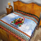 Bobby Seale Christmas Quilt Retro Ugly Christmas Pattern Festive Activist Portrait