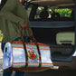 Bobby Seale Christmas Travel Bag Retro Ugly Christmas Pattern Festive Activist Portrait