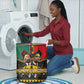 Martin Luther King Jr And Malcolm X Laundry Basket Civil Rights Leaders - Black History Equality Freedom March