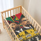 Martin Luther King Jr And Malcolm X Baby Bed Cover Civil Rights Leaders - Black History Equality Freedom March