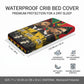 Martin Luther King Jr And Malcolm X Baby Bed Cover Civil Rights Leaders - Black History Equality Freedom March