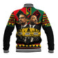 Martin Luther King Jr And Malcolm X Baseball Jacket Civil Rights Leaders - Black History Equality Freedom March