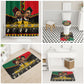Martin Luther King Jr And Malcolm X Bathroom Set Civil Rights Leaders - Black History Equality Freedom March