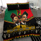 Martin Luther King Jr And Malcolm X Bedding Set Civil Rights Leaders - Black History Equality Freedom March