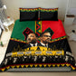Martin Luther King Jr And Malcolm X Bedding Set Civil Rights Leaders - Black History Equality Freedom March