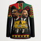Martin Luther King Jr And Malcolm X Blazer Civil Rights Leaders - Black History Equality Freedom March