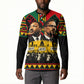 Martin Luther King Jr And Malcolm X Button Sweatshirt Civil Rights Leaders - Black History Equality Freedom March