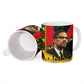 Martin Luther King Jr And Malcolm X Ceramic Mug Civil Rights Leaders - Black History Equality Freedom March