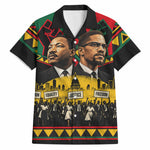 Martin Luther King Jr And Malcolm X Hawaiian Shirt Civil Rights Leaders - Black History Equality Freedom March