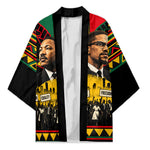 Martin Luther King Jr And Malcolm X Kimono Civil Rights Leaders - Black History Equality Freedom March