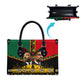 Martin Luther King Jr And Malcolm X Leather Bag Civil Rights Leaders - Black History Equality Freedom March