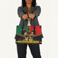 Martin Luther King Jr And Malcolm X Leather Bag Civil Rights Leaders - Black History Equality Freedom March