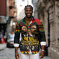 Martin Luther King Jr And Malcolm X Long Sleeve Button Shirt Civil Rights Leaders - Black History Equality Freedom March