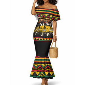 Martin Luther King Jr And Malcolm X Mermaid Dress Civil Rights Leaders - Black History Equality Freedom March