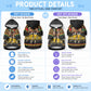 Martin Luther King Jr And Malcolm X Pet Hoodie Civil Rights Leaders - Black History Equality Freedom March