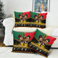 Martin Luther King Jr And Malcolm X Pillow Cover Civil Rights Leaders - Black History Equality Freedom March
