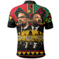 Martin Luther King Jr And Malcolm X Polo Shirt Civil Rights Leaders - Black History Equality Freedom March