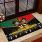 Martin Luther King Jr And Malcolm X Rubber Doormat Civil Rights Leaders - Black History Equality Freedom March