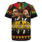 Martin Luther King Jr And Malcolm X Rugby Jersey Civil Rights Leaders - Black History Equality Freedom March