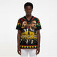 Martin Luther King Jr And Malcolm X Scrub Top Civil Rights Leaders - Black History Equality Freedom March
