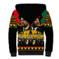 Martin Luther King Jr And Malcolm X Sherpa Hoodie Civil Rights Leaders - Black History Equality Freedom March