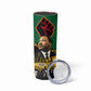 Martin Luther King Jr And Malcolm X Skinny Tumbler Civil Rights Leaders - Black History Equality Freedom March