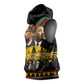 Martin Luther King Jr And Malcolm X Sleeveless Hoodie Civil Rights Leaders - Black History Equality Freedom March