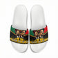 Martin Luther King Jr And Malcolm X Slide Sandals Civil Rights Leaders - Black History Equality Freedom March