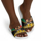 Martin Luther King Jr And Malcolm X Slide Sandals Civil Rights Leaders - Black History Equality Freedom March
