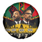 Martin Luther King Jr And Malcolm X Spare Tire Cover Civil Rights Leaders - Black History Equality Freedom March