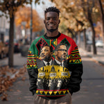 Martin Luther King Jr And Malcolm X Sweatshirt Civil Rights Leaders - Black History Equality Freedom March