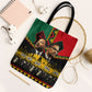 Martin Luther King Jr And Malcolm X Tote Bag Civil Rights Leaders - Black History Equality Freedom March