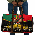Martin Luther King Jr And Malcolm X Travel Bag Civil Rights Leaders - Black History Equality Freedom March