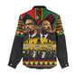 Martin Luther King Jr And Malcolm X Women Casual Shirt Civil Rights Leaders - Black History Equality Freedom March
