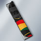 MLK And Malcolm X Civil Rights Auto Sun Shade Martin Luther King Jr - Pan African Flag - Vintage Newspaper