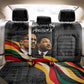 MLK And Malcolm X Civil Rights Back Car Seat Cover Martin Luther King Jr - Pan African Flag - Vintage Newspaper