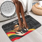 MLK And Malcolm X Civil Rights Bathroom Set Martin Luther King Jr - Pan African Flag - Vintage Newspaper