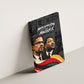 MLK And Malcolm X Civil Rights Canvas Wall Art Martin Luther King Jr - Pan African Flag - Vintage Newspaper