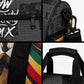 MLK And Malcolm X Civil Rights Duffle Bag Martin Luther King Jr - Pan African Flag - Vintage Newspaper
