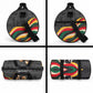MLK And Malcolm X Civil Rights Duffle Bag Martin Luther King Jr - Pan African Flag - Vintage Newspaper