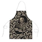 George Washington Carver Apron Peanut From Soil Comes Knowledge Quote and Agricultural Roots - African Pride