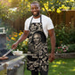 George Washington Carver Apron Peanut From Soil Comes Knowledge Quote and Agricultural Roots - African Pride
