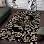 George Washington Carver Area Rug Peanut From Soil Comes Knowledge Quote and Agricultural Roots - African Pride