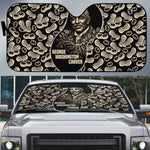 George Washington Carver Auto Sun Shade Peanut From Soil Comes Knowledge Quote and Agricultural Roots - African Pride