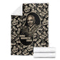 George Washington Carver Blanket Peanut From Soil Comes Knowledge Quote and Agricultural Roots - African Pride