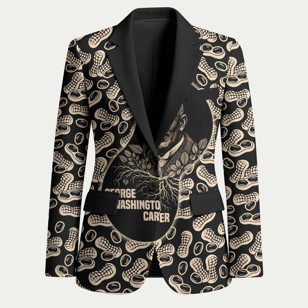 George Washington Carver Blazer Peanut From Soil Comes Knowledge Quote and Agricultural Roots - African Pride