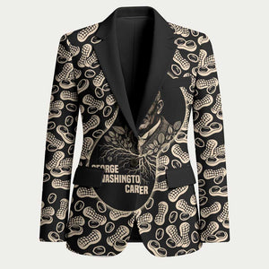George Washington Carver Blazer Peanut From Soil Comes Knowledge Quote and Agricultural Roots - African Pride