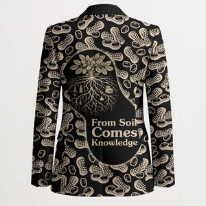 George Washington Carver Blazer Peanut From Soil Comes Knowledge Quote and Agricultural Roots - African Pride