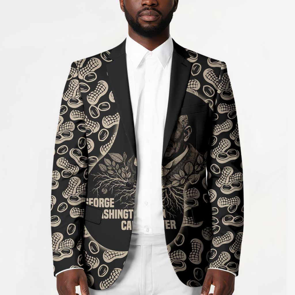 George Washington Carver Blazer Peanut From Soil Comes Knowledge Quote and Agricultural Roots - African Pride